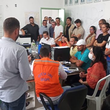 Defesa Civil Estadual conclui operação do gabinete de crise em Tobias Barreto