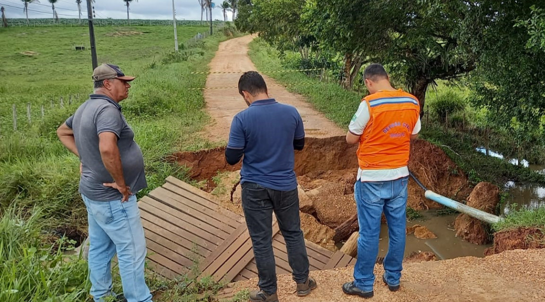 Defesa Civil estadual atua em parceria com os municípios para restabelecer normalidade diante das chuvas intensas no estado