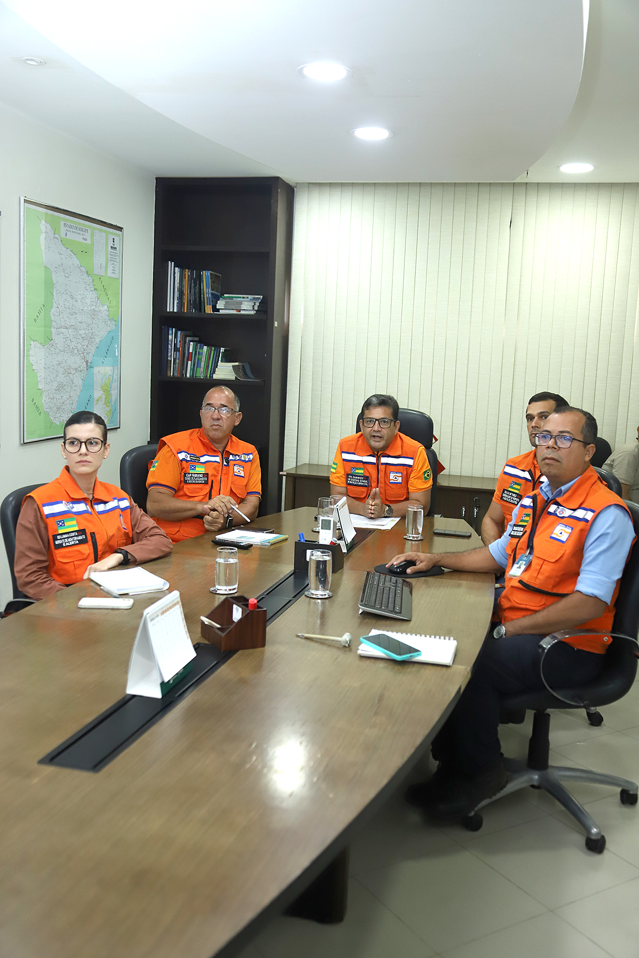 Defesa Civil Estadual se reúne com Coordenadorias Municipais e atualiza previsões climáticas para os próximos dias